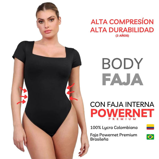 Blusa Body Faja Reductormoda Colombiana